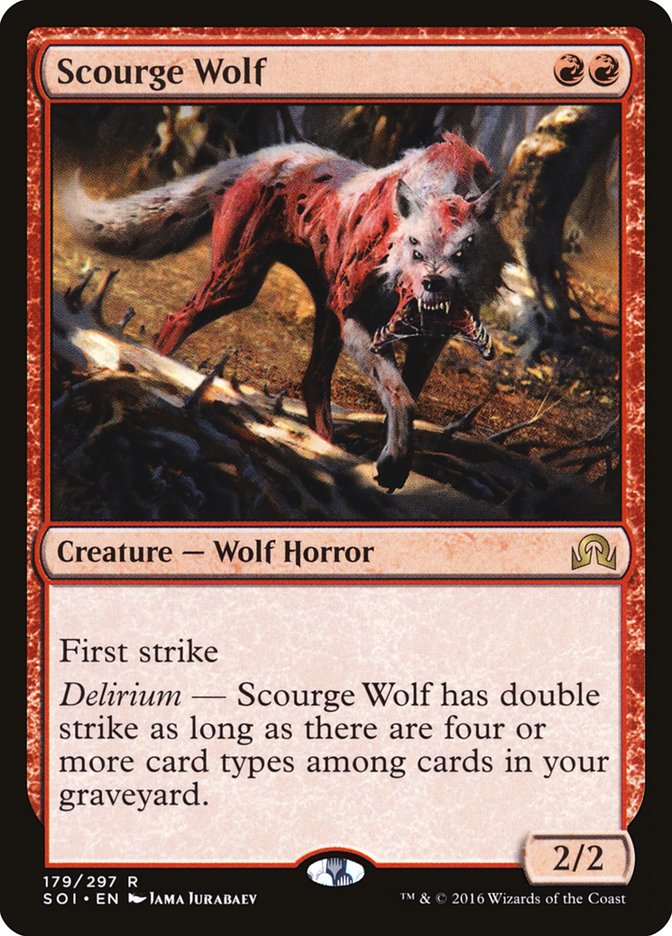 Scourge Wolf [Shadows over Innistrad] | Gamers Paradise
