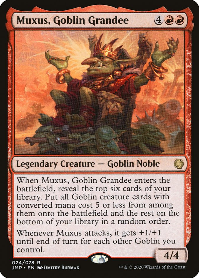 Muxus, Goblin Grandee [Jumpstart] | Gamers Paradise