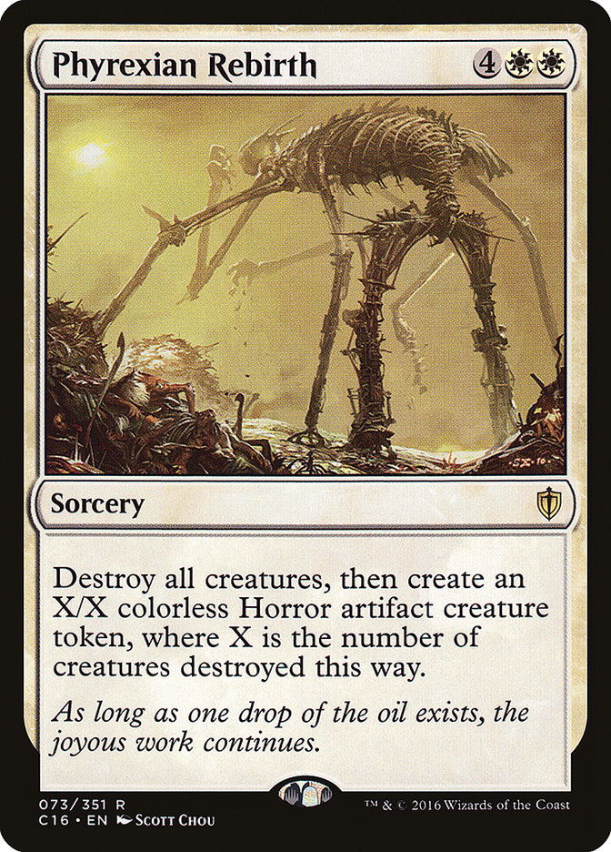 Phyrexian Rebirth [Commander 2016] | Gamers Paradise