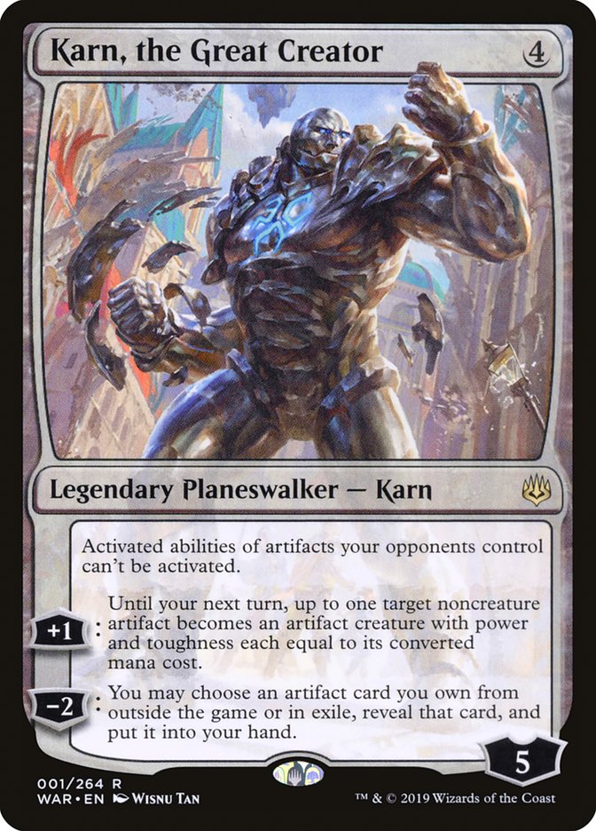 Karn, the Great Creator [War of the Spark] | Gamers Paradise