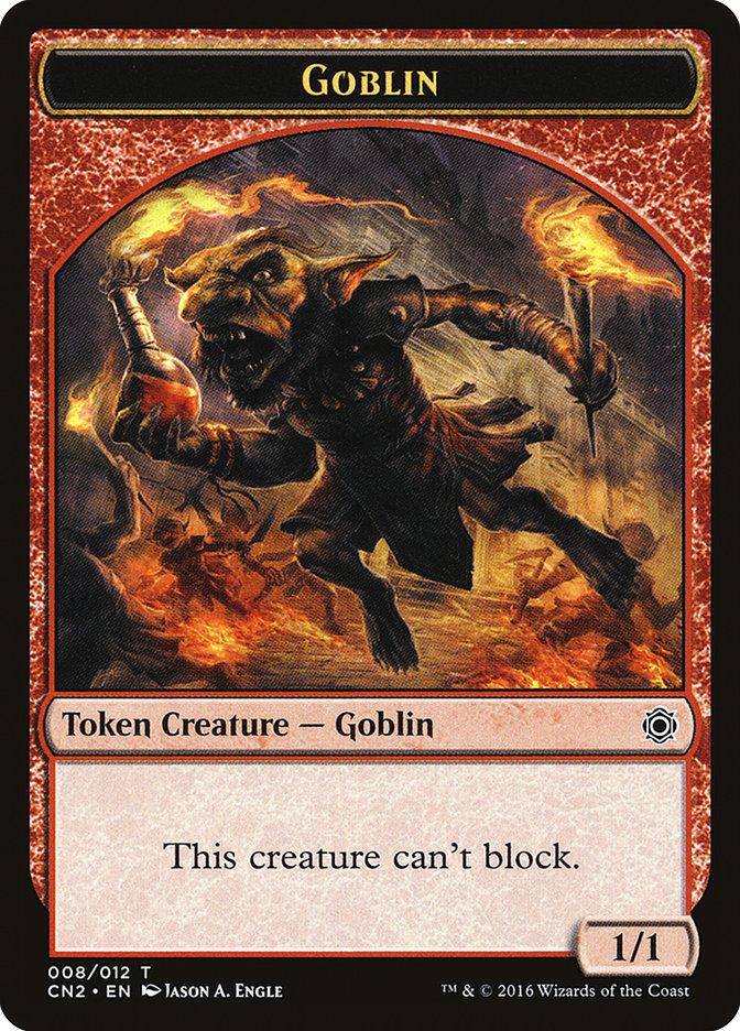 Goblin Token [Conspiracy: Take the Crown Tokens] | Gamers Paradise