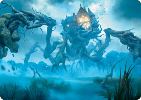 Creeping Inn Art Card [Innistrad: Midnight Hunt Art Series] | Gamers Paradise