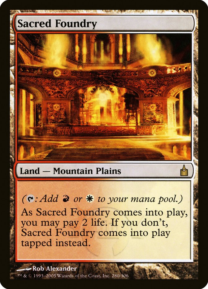 Sacred Foundry [Ravnica: City of Guilds] | Gamers Paradise