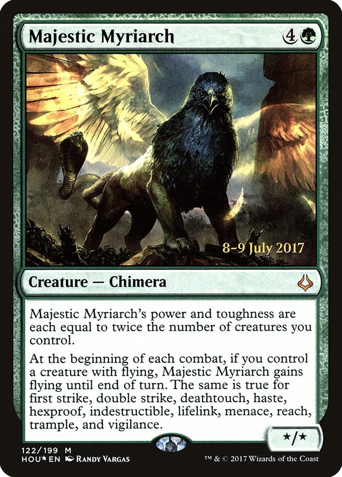 Majestic Myriarch [Hour of Devastation Prerelease Promos] | Gamers Paradise
