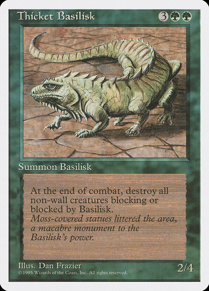 Thicket Basilisk [Fourth Edition] | Gamers Paradise