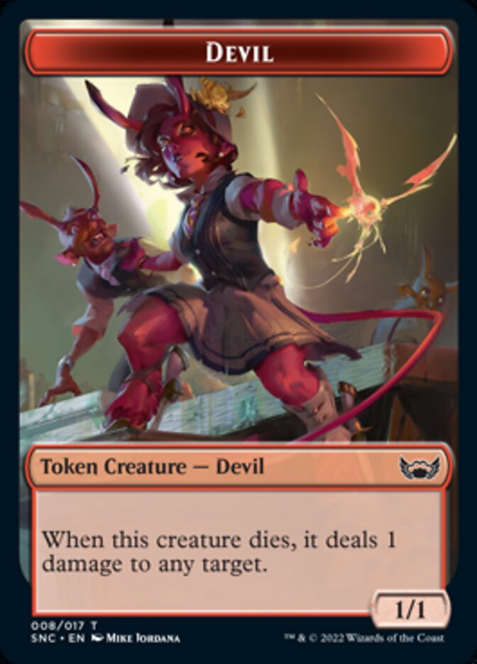 Devil Token [Streets of New Capenna Tokens] | Gamers Paradise