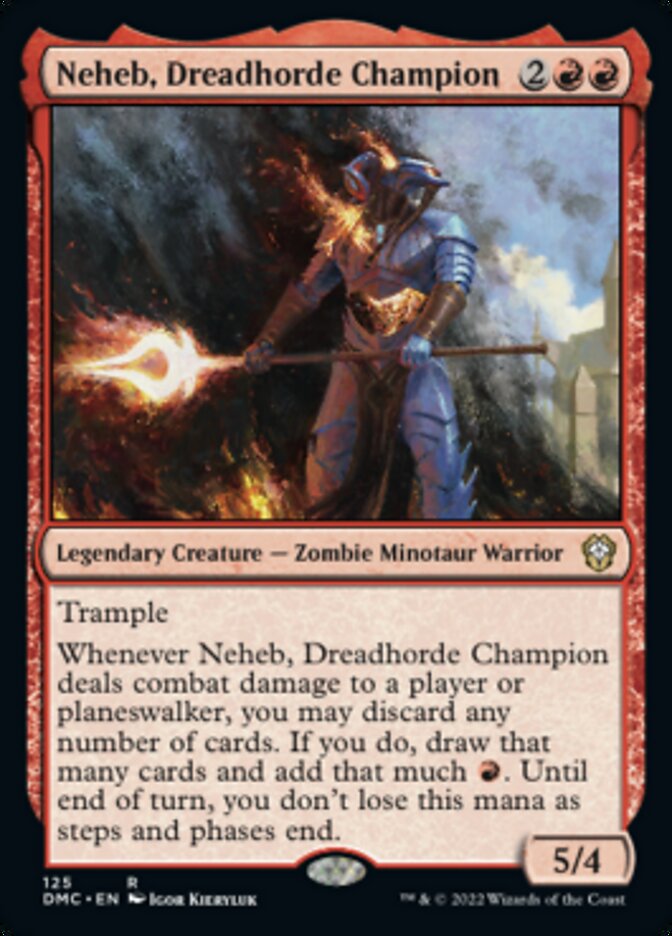 Neheb, Dreadhorde Champion [Dominaria United Commander] | Gamers Paradise