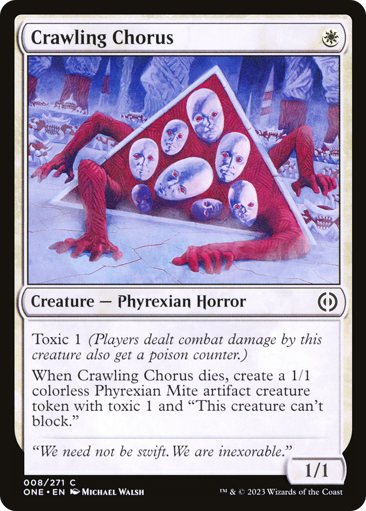 Crawling Chorus [Phyrexia: All Will Be One] | Gamers Paradise