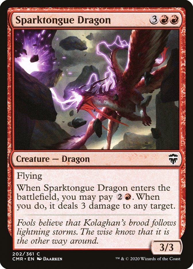 Sparktongue Dragon [Commander Legends] | Gamers Paradise