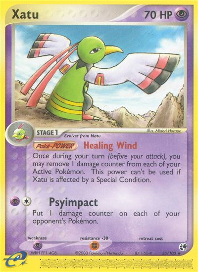 Xatu (55/100) [EX: Sandstorm] | Gamers Paradise