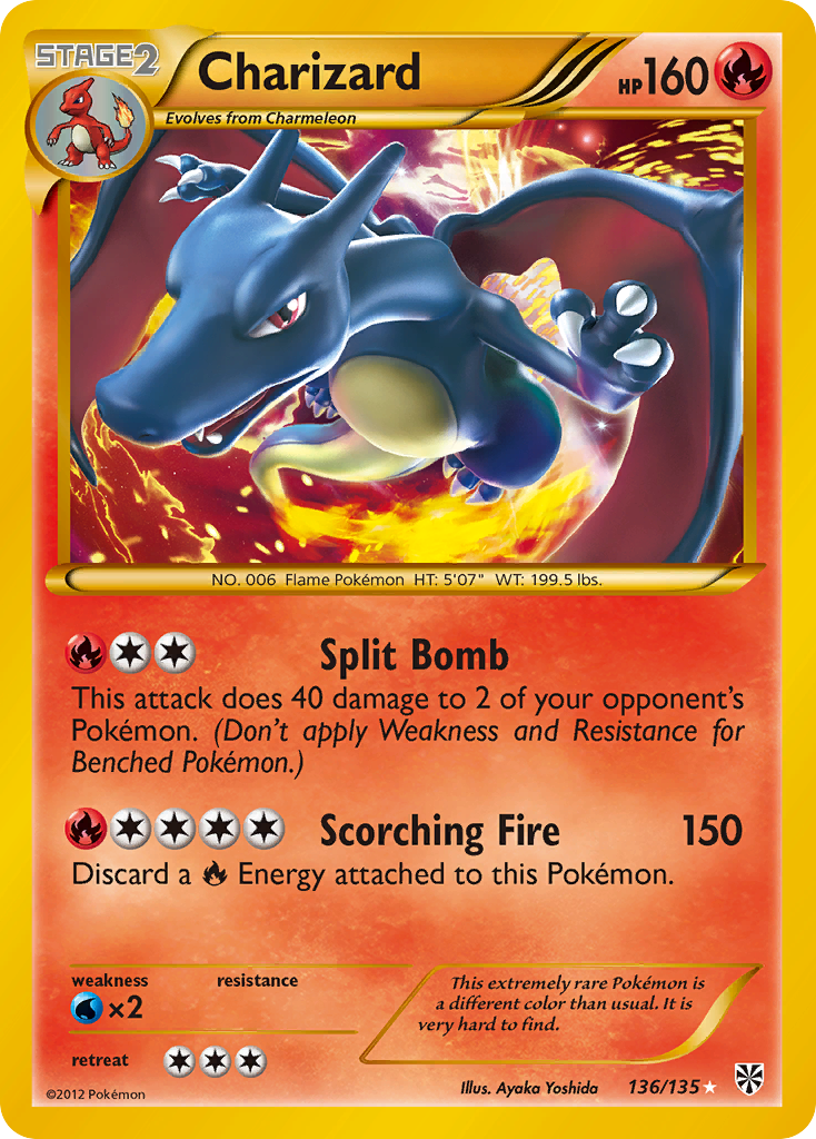 Charizard (136/135) [Black & White: Plasma Storm] | Gamers Paradise