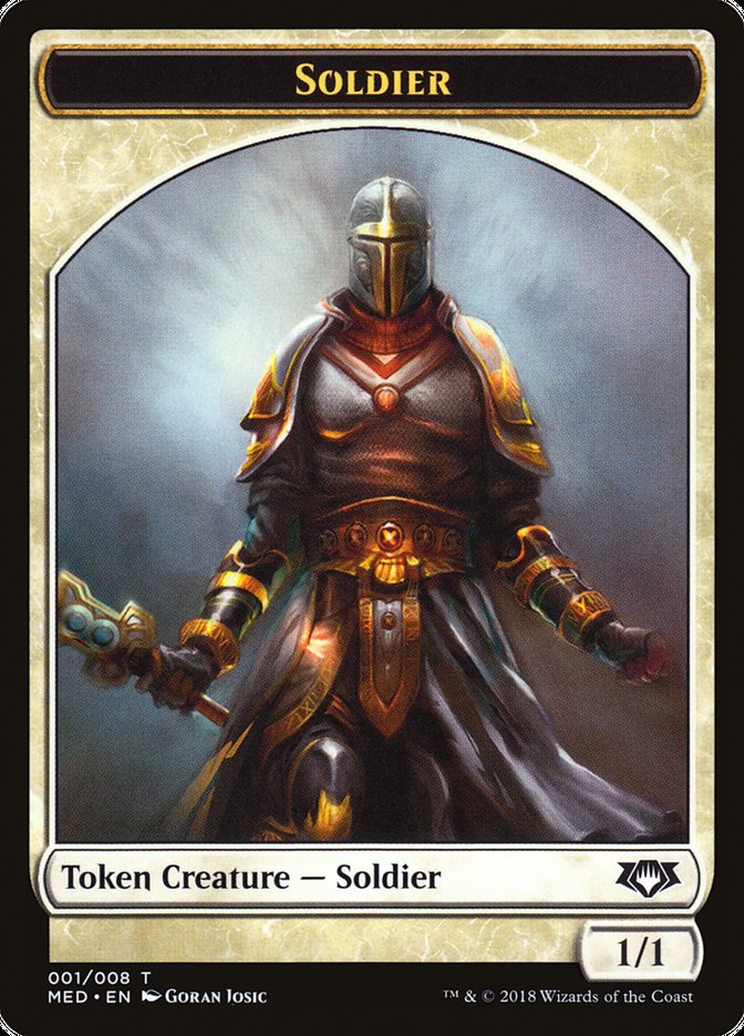 Soldier Token [Mythic Edition Tokens] | Gamers Paradise