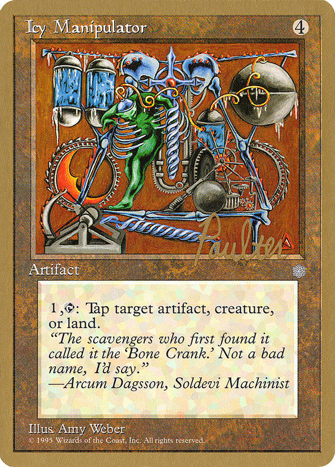 Icy Manipulator (Preston Poulter) [Pro Tour Collector Set] | Gamers Paradise