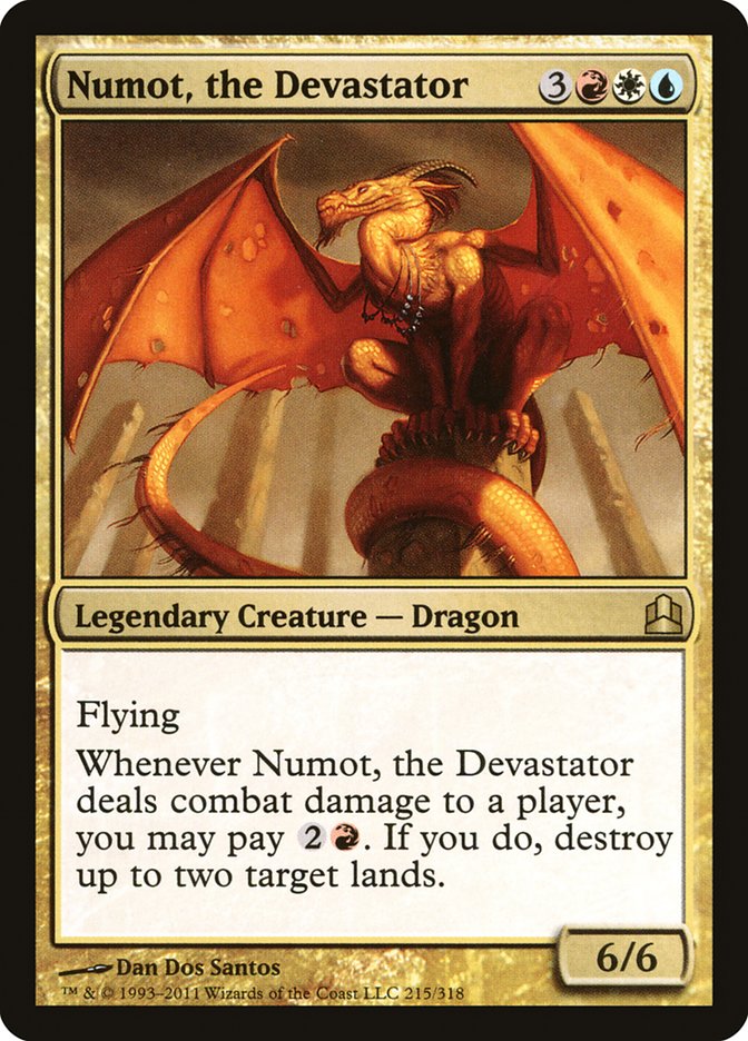 Numot, the Devastator [Commander 2011] | Gamers Paradise