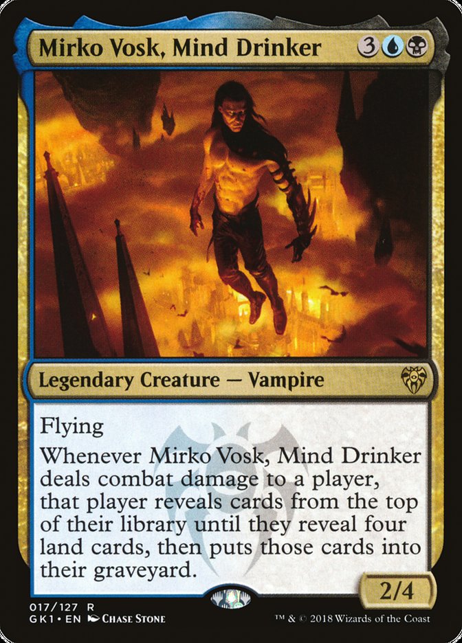 Mirko Vosk, Mind Drinker [Guilds of Ravnica Guild Kit] | Gamers Paradise