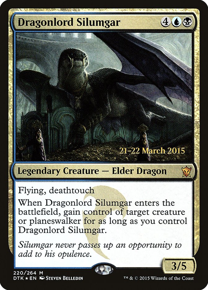 Dragonlord Silumgar [Dragons of Tarkir Prerelease Promos] | Gamers Paradise