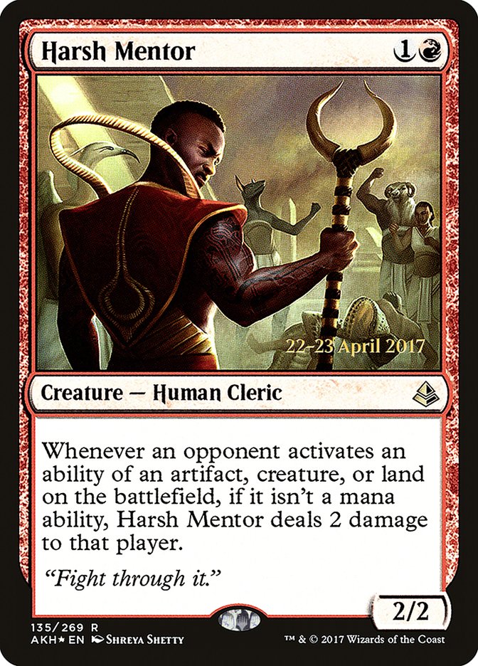 Harsh Mentor [Amonkhet Prerelease Promos] | Gamers Paradise