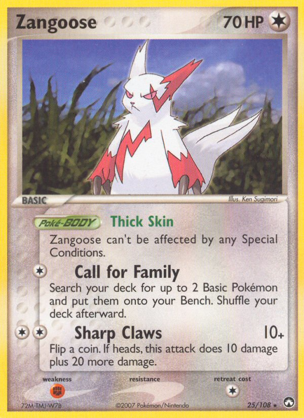 Zangoose (25/108) [EX: Power Keepers] | Gamers Paradise