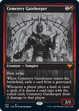 Cemetery Gatekeeper [Innistrad: Double Feature] | Gamers Paradise