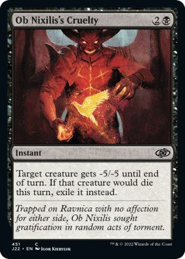 Ob Nixilis's Cruelty [Jumpstart 2022] | Gamers Paradise