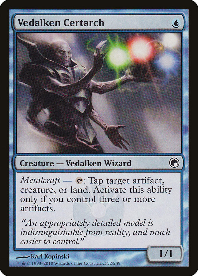 Vedalken Certarch [Scars of Mirrodin] | Gamers Paradise