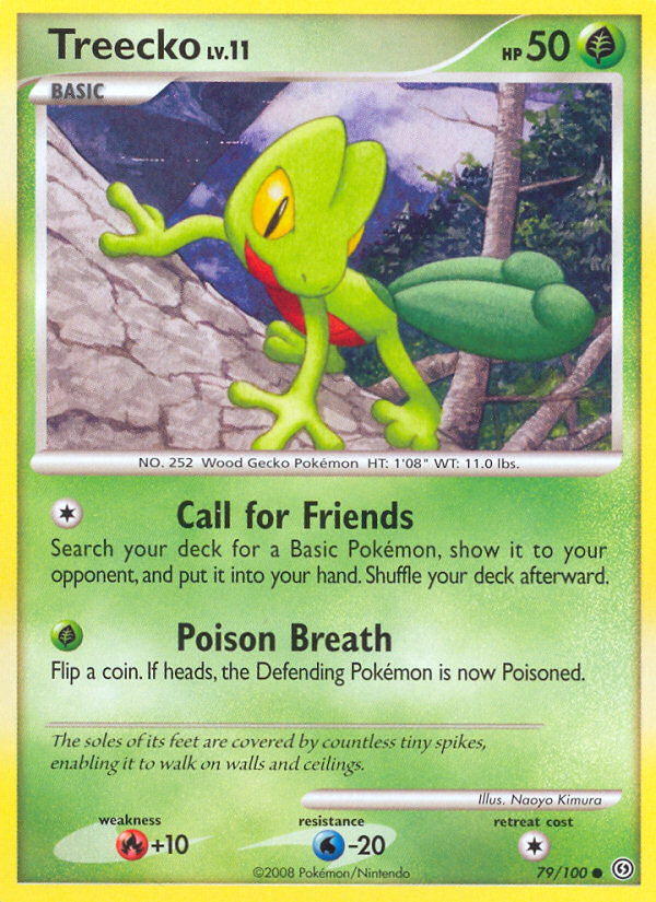 Treecko (79/100) [Diamond & Pearl: Stormfront] | Gamers Paradise