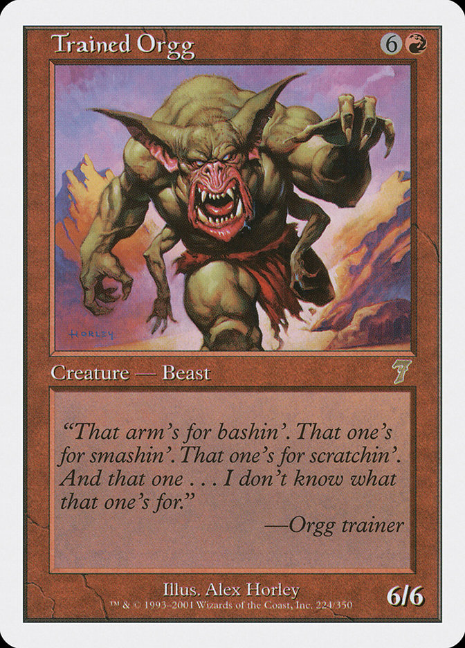 Trained Orgg [Seventh Edition] | Gamers Paradise