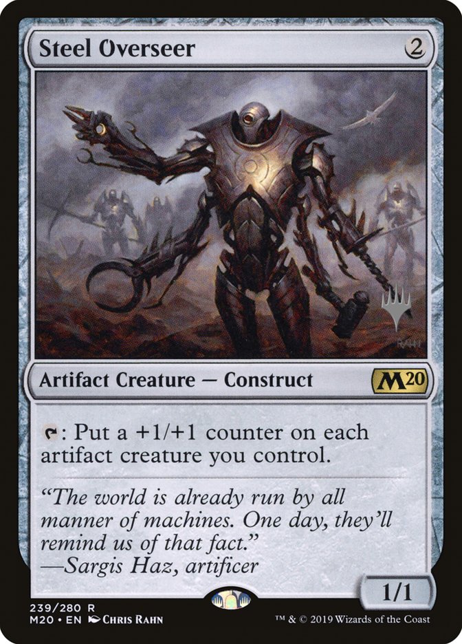 Steel Overseer (Promo Pack) [Core Set 2020 Promos] | Gamers Paradise