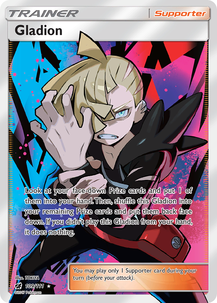 Gladion (109/111) [Sun & Moon: Crimson Invasion] | Gamers Paradise