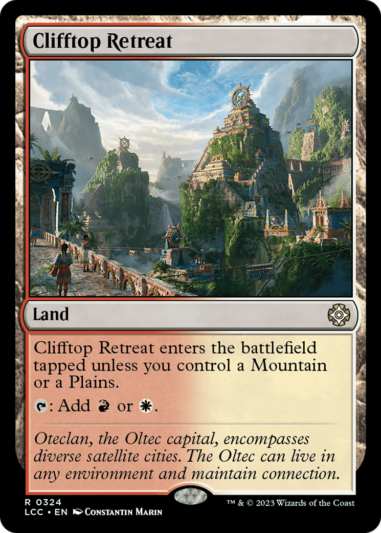 Clifftop Retreat [The Lost Caverns of Ixalan Commander] | Gamers Paradise