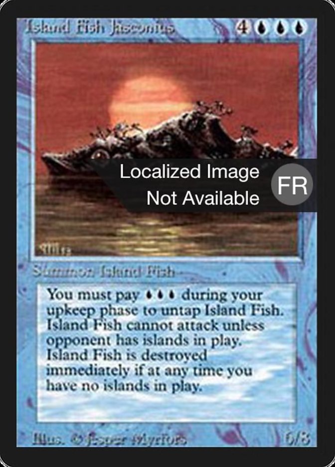 Island Fish Jasconius [Foreign Black Border] | Gamers Paradise