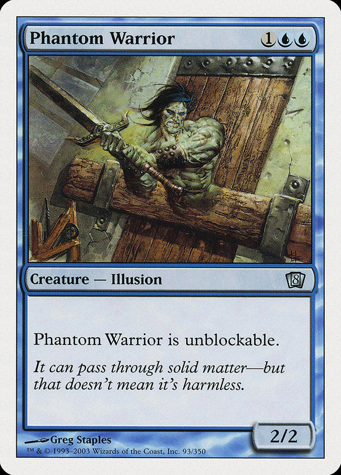 Phantom Warrior [Eighth Edition] | Gamers Paradise