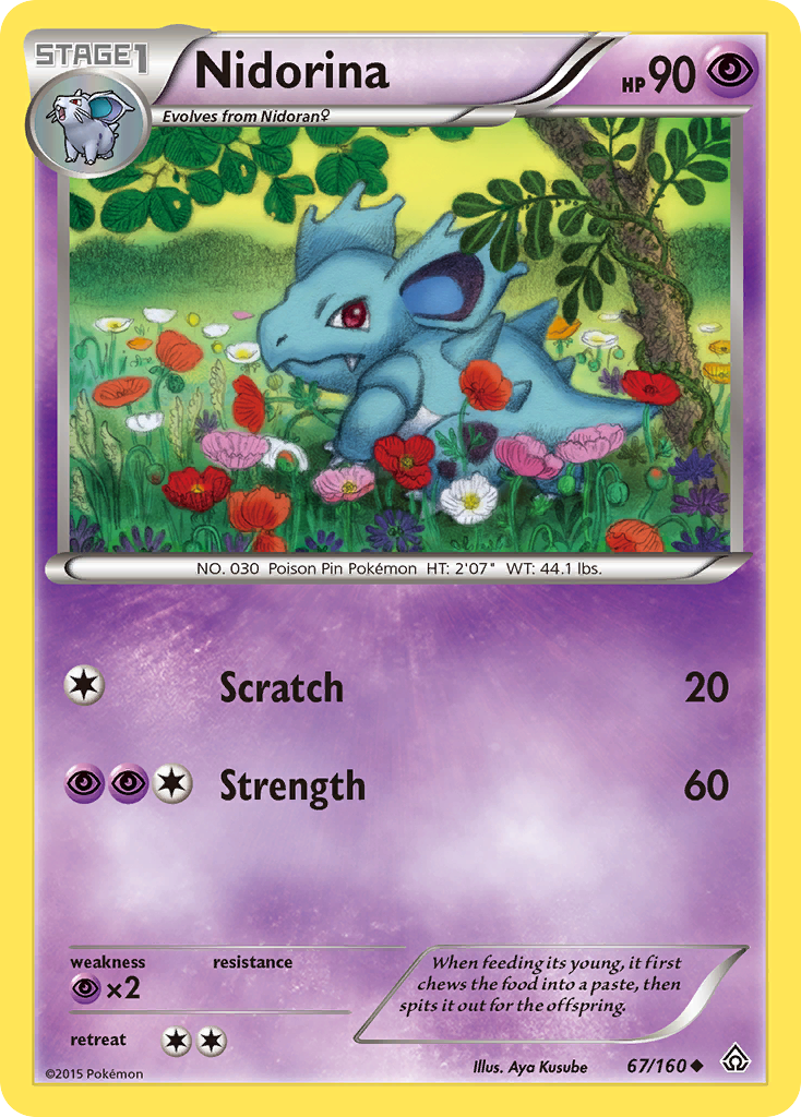 Nidorina (67/160) [XY: Primal Clash] | Gamers Paradise
