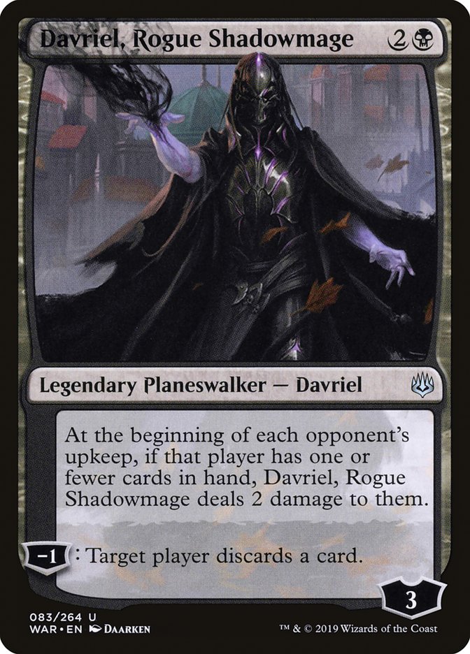 Davriel, Rogue Shadowmage [War of the Spark] | Gamers Paradise