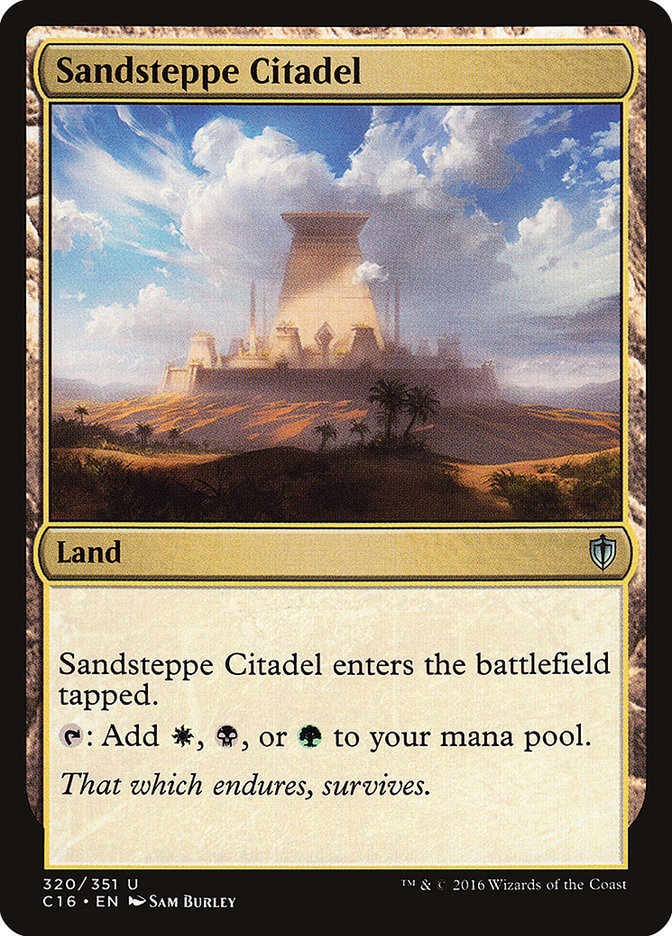 Sandsteppe Citadel [Commander 2016] | Gamers Paradise