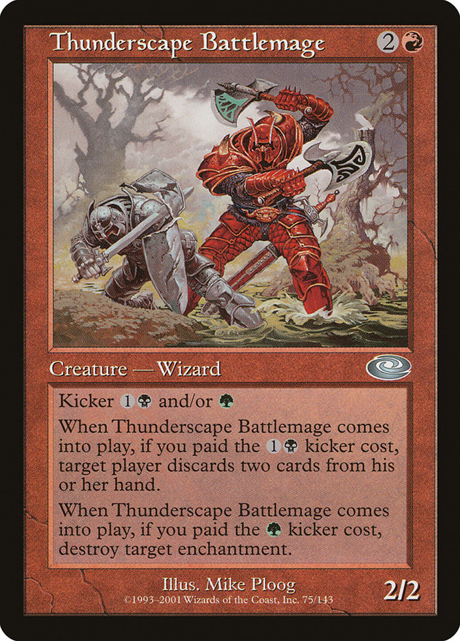 Thunderscape Battlemage [Planeshift] | Gamers Paradise