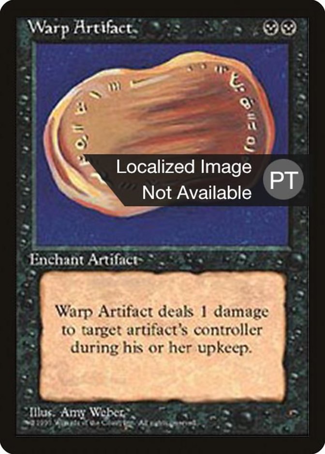Warp Artifact [Fourth Edition (Foreign Black Border)] | Gamers Paradise