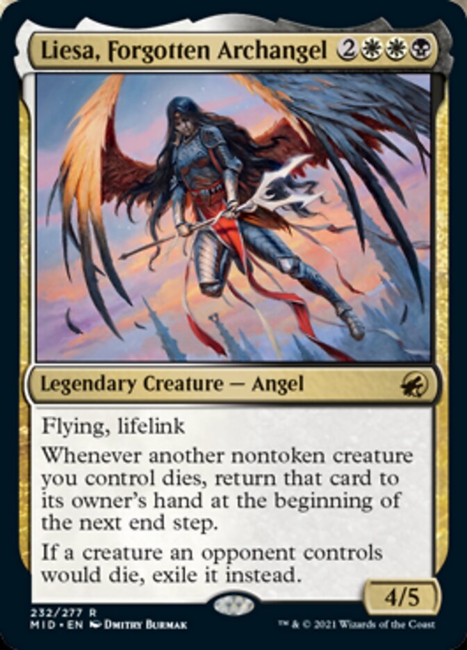 Liesa, Forgotten Archangel [Innistrad: Midnight Hunt] | Gamers Paradise