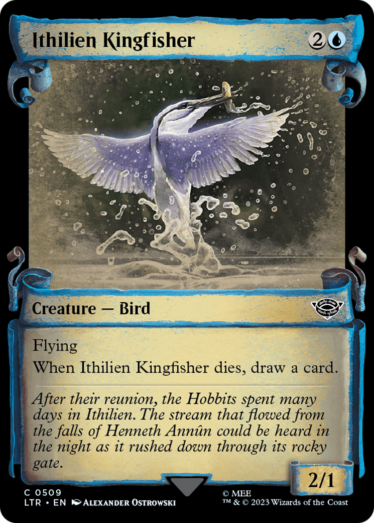 Ithilien Kingfisher [The Lord of the Rings: Tales of Middle-Earth Showcase Scrolls] | Gamers Paradise