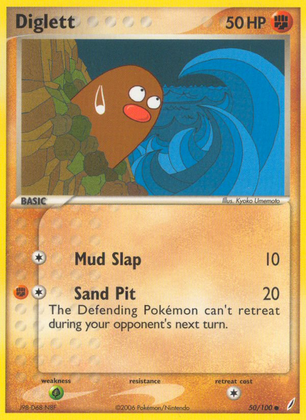 Diglett (50/100) [EX: Crystal Guardians] | Gamers Paradise