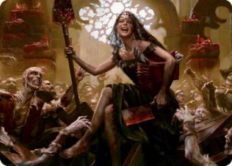 Gisa, Glorious Resurrector Art Card [Innistrad: Midnight Hunt Art Series] | Gamers Paradise