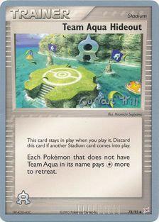 Team Aqua Hideout (78/95) (Bright Aura - Curran Hill's) [World Championships 2005] | Gamers Paradise