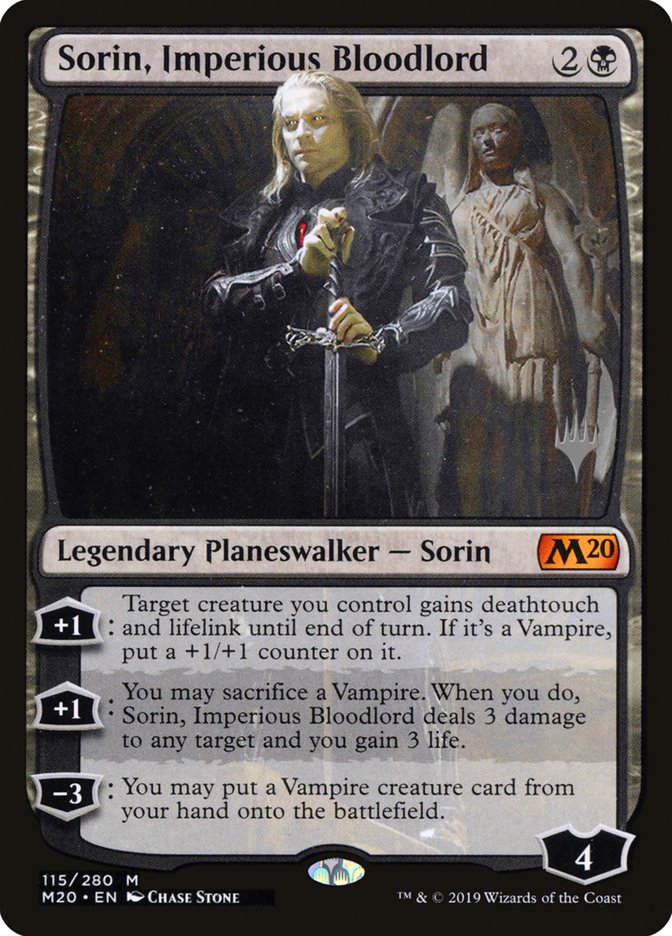 Sorin, Imperious Bloodlord (Promo Pack) [Core Set 2020 Promos] | Gamers Paradise