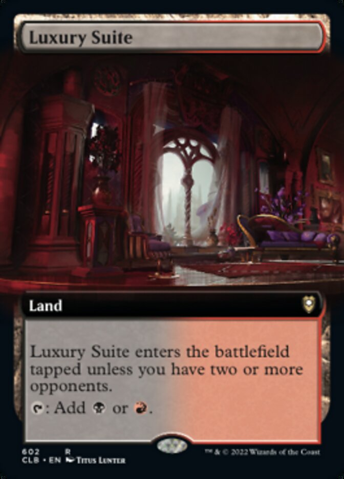 Luxury Suite (Extended Art) [Commander Legends: Battle for Baldur's Gate] | Gamers Paradise