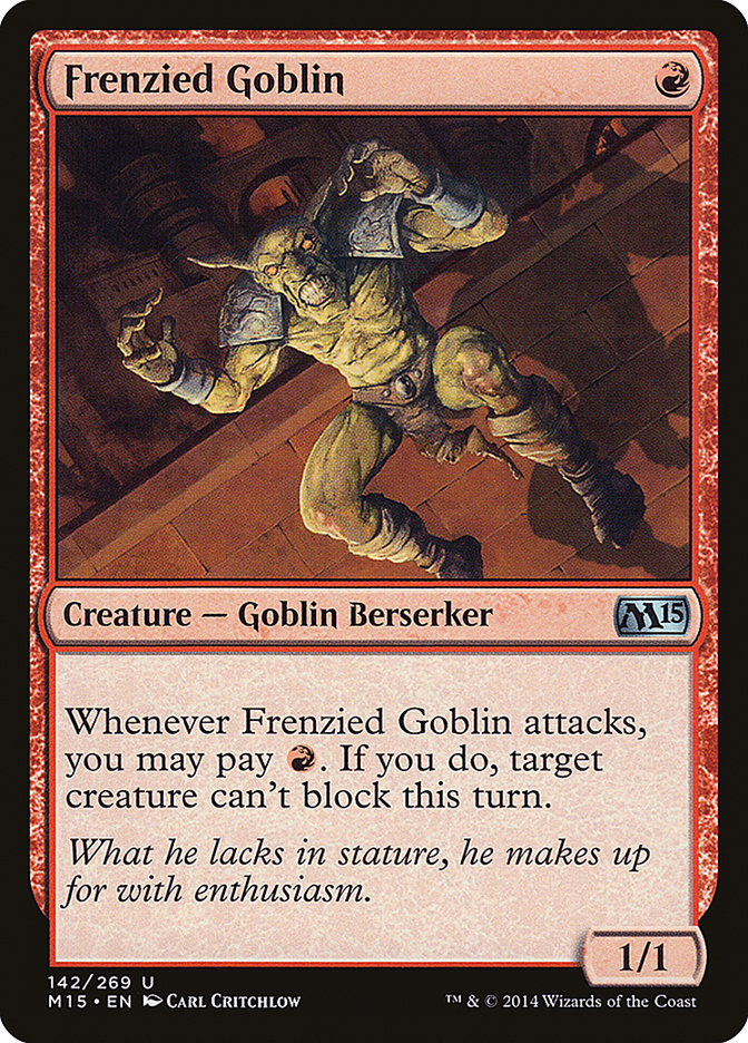 Frenzied Goblin [Magic 2015] | Gamers Paradise