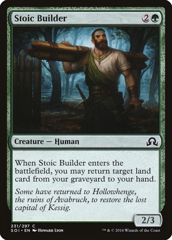Stoic Builder [Shadows over Innistrad] | Gamers Paradise
