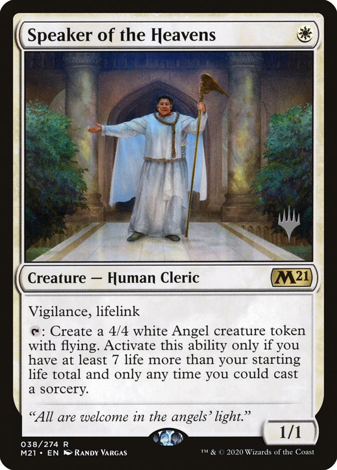 Speaker of the Heavens (Promo Pack) [Core Set 2021 Promos] | Gamers Paradise