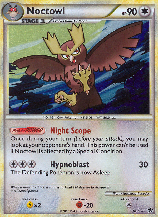 Noctowl (HGSS06) [HeartGold & SoulSilver: Black Star Promos] | Gamers Paradise