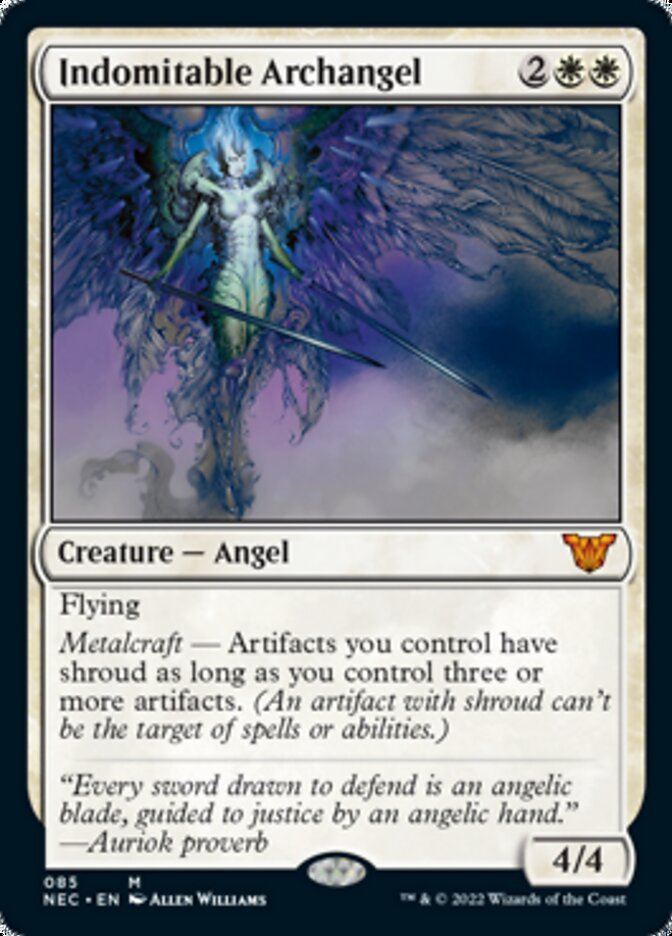 Indomitable Archangel [Kamigawa: Neon Dynasty Commander] | Gamers Paradise