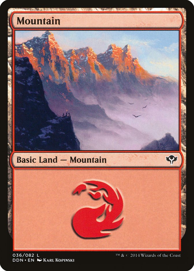 Mountain (36) [Duel Decks: Speed vs. Cunning] | Gamers Paradise